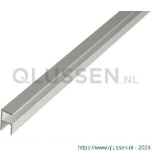 GAH Alberts hoekprofiel zelfklevend aluminium zilver 8,9x16,3x1,5 mm 2 m 030159