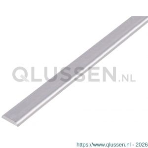 GAH Alberts afdeklijst afgeronde kanten aluminium blank 19x4 mm 1 m 469993