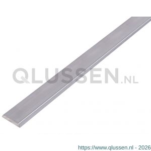 GAH Alberts afdeklijst afgeronde kanten aluminium blank 25x4 mm 1 m 470029