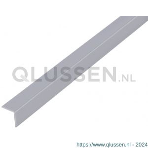 GAH Alberts hoekprofiel PVC grijs 15x15x1 mm 1 m 470609