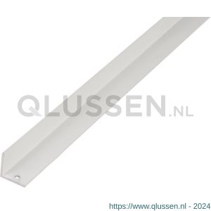 GAH Alberts hoekprofiel aluminium wit 20x20x1,5 mm 2,6 m 474935