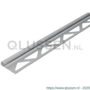 GAH Alberts afsluitprofiel afgerond aluminium zilver geeloxeerd 8 mm 2,5 m 476236