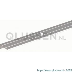 GAH Alberts trapbeschermingslijst aluminium zilver geeloxeerd 24,5x10x1,5 mm 1 m 476656