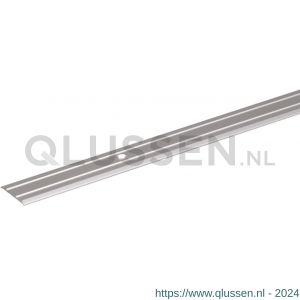 GAH Alberts overgangsprofiel aluminium zilver verzonken schroefgaten 38 mm 2 m 479503