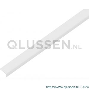 GAH Alberts afsluitprofiel zelfklevend PVC wit 19x7 mm 2,6 m 485252