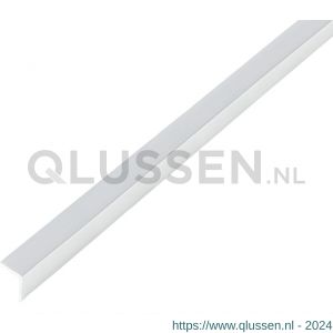 GAH Alberts hoekprofiel zelfklevend aluminium chroom 10x10x1 mm 2 m 488512