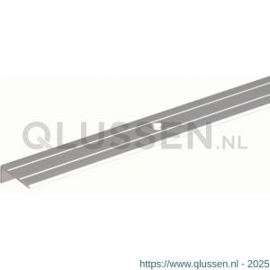 GAH Alberts trapbeschermingslijst geboord aluminium zilver geeloxeerd 24,5x20 mm 1 m SB 490300