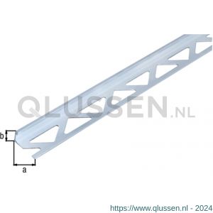 GAH Alberts afsluitprofiel tegels aluminium 8 mm 2,5 m 475574