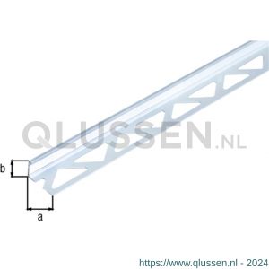 GAH Alberts afsluitprofiel tegels aluminium zilver geeloxeerd 12,5 mm 2,5 m 476021