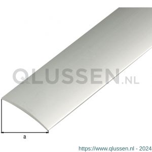 GAH Alberts overgangsprofiel aluminium zilver geeloxeerd 30 mm 2 m 479701