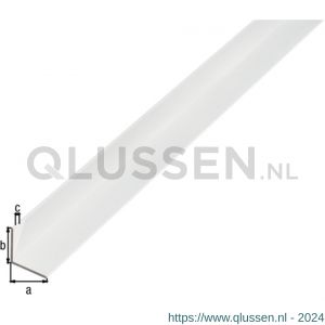 GAH Alberts hoekprofiel aluminium zilver 25x25x1,5 mm 2,6 m 479978