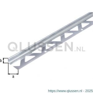 GAH Alberts afsluitprofiel tegels RVS 23,5x10 mm 2,5 m 482763