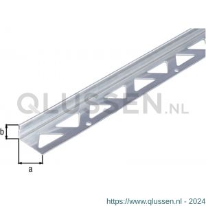 GAH Alberts afsluitprofiel tegels RVS 23,5x12,5 mm 2,5 m 482770