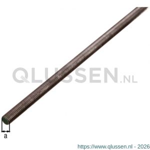 GAH Alberts draadeind RVS M10 1 m 484224