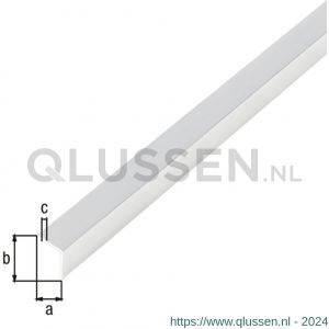 GAH Alberts hoekprofiel zelfklevend aluminium chroom 10x10x1 mm 2 m 488512