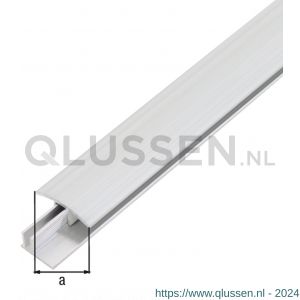 GAH Alberts overgangsprofiel Duo aluminium zilver geeloxeerd 34 mm 1 m SB 492717