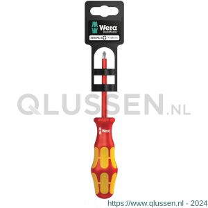 Wera 165 i PZ/S ZB VDE geïsoleerde schroevendraaier voor PlusMinus-schroeven nummer 1x80 mm 05100021001