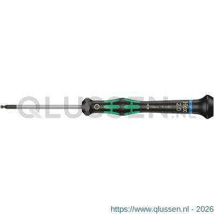 Wera 2052 Kraftform Micro binnenzeskant-kogelkop schroevendraaier 2x60 mm 05118092001