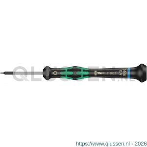 Wera 2054 Kraftform Micro binnenzeskant schroevendraaier Hex-Plus 0.9x40 mm 05118062001
