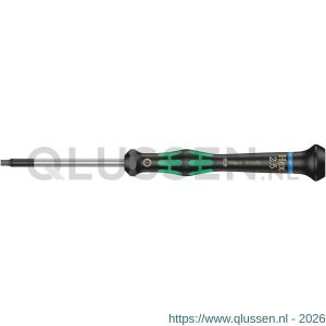 Wera 2054 Kraftform Micro binnenzeskant schroevendraaier Hex-Plus 2.5x60 mm 05118070001