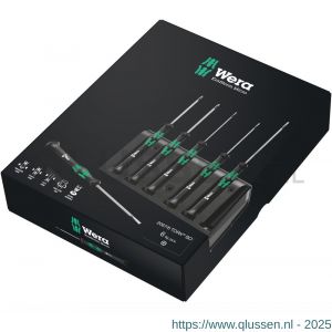 Wera 2067/6 Micro Torx BO schroevendraaierset met houder 6 delig 05118154001