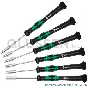 Wera 2069/6 Micro-dopschroevendraaierset met houder 6 delig 05118158001