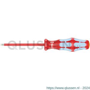 Wera 3160 i VDE zaagsnede schroevendraaier RVS 0.5x3x80 mm 05022729001