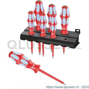 Wera 3167 i/7 Torx schroevendraaierset RVS met houder 7 delig 05022767001