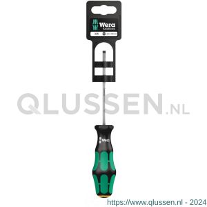 Wera 335 ZB zaagsnede sleuf schroevendraaier elektriciën kling 0.8x4x100 mm 05100043001