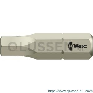 Wera 3840/1 TS zeskant bit Hex-Plus inbus RVS 5.5x25 mm 05071077001