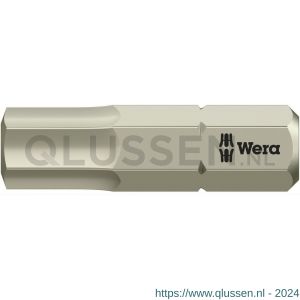 Wera 3840/1 TS zeskant bit Hex-Plus inbus RVS 6x25 mm 05071076001