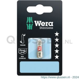 Wera 3851/1 TS ZB bit Phillips RVS PH 1x25 mm 05073610001