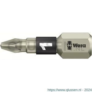 Wera 3855/1 TS bit Pozidriv RVS PZ 1x25 mm 05071020001