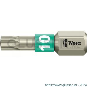 Wera 3867/1 TS Torx bit RVS TX 10x25 mm 05071032001