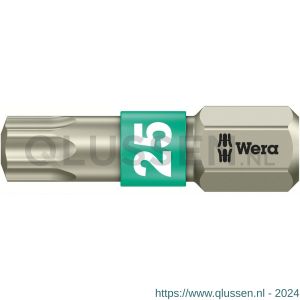 Wera 3867/1 TS Torx bit RVS TX 25x25 mm 05071035001