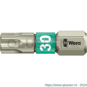 Wera 3867/1 TS Torx bit RVS TX 30x25 mm 05071037001