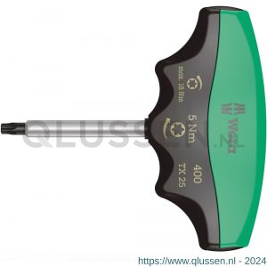 Wera 400 TX momentschroevendraaier draaimoment-indicator TX 25x60 mm 5,0 Nm 05005091001