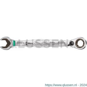 Wera 6001 Joker Switch steek- en ringratelsleutel omschakelbaar 13x179 mm 05020068001