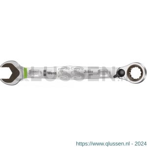 Wera 6001 Joker Switch steek- en ringratelsleutel omschakelbaar 18x234 mm 05020073001