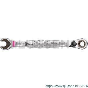 Wera 6001 Joker Switch steek- en ringratelsleutel omschakelbaar 8x144 mm 05020064001