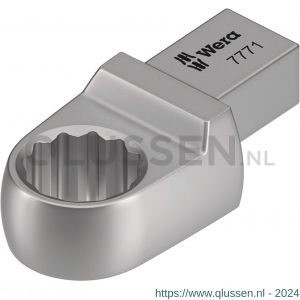 Wera 7771 insteek-ringsleutel 9x12 mm 9x12x13x44 mm 05078626001