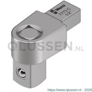 Wera 7773 C insteekgereedschap met vierkant 9x12 mm 1/2 inch x 44 mm 05078210001