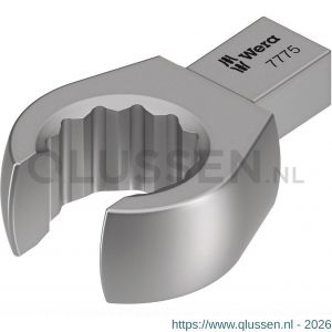 Wera 7775 insteek-ringsleutel open 9x12 mm 9x12x18x49 mm 05078656001