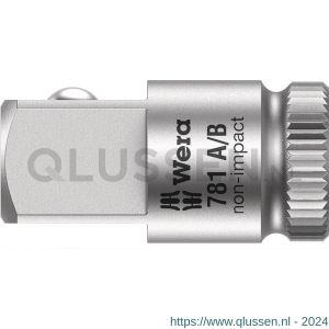 Wera 781 A 1/4 inch dopsleutel adapter 781 A/B 3/8 inch x 25.2 mm x 1/4 inch 05042670001