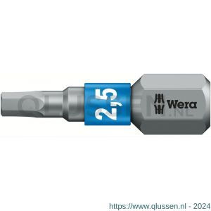 Wera 840/1 BTZ zeskant bit inbus 2.5x25 mm 05056682001