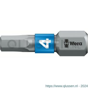 Wera 840/1 BTZ zeskant bit inbus 4x25 mm 05056684001