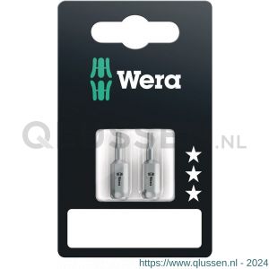 Wera 840/1 Z ZB zeskant bit Hex-Plus inbus ZB 2.5x25 mm 2 delig 05073051001