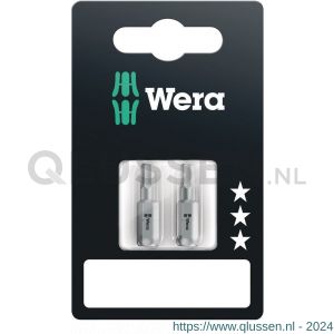 Wera 840/1 Z ZB zeskant bit Hex-Plus inbus ZB 4x25 mm 2 delig 05073053001