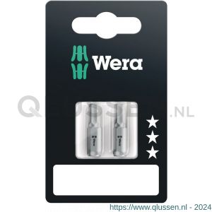 Wera 840/1 Z ZB zeskant bit Hex-Plus inbus ZB 6x25 mm 2 delig 05073055001