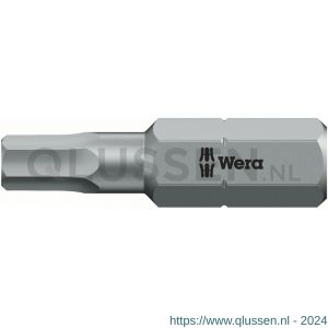 Wera 840/1 Z zeskant bit Hex-Plus inbus 1/4 inch x 25 mm 05135076001